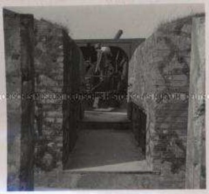 Wehrmachtssoldaten, Marine-Artillerie-Batterie