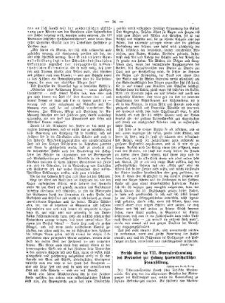 Bericht über die VII. Generalversammlung des Verbandes zur Hebung hauswirtschaftlicher Frauenbildung : (Schluß von Nr.13 S.51)