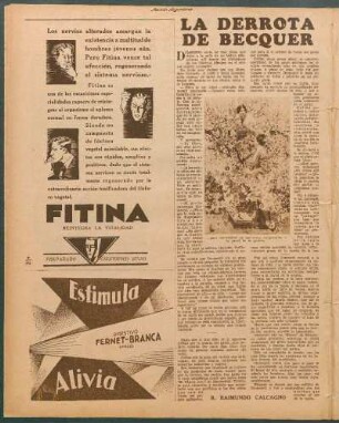 La derrota de becquer