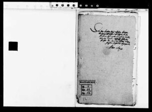 Schwierigkeiten bei der Anstellung des Hans Hartmut v. Hutten als Hofmeister durch Landgraf Philipp v. Hessen-Butzbach