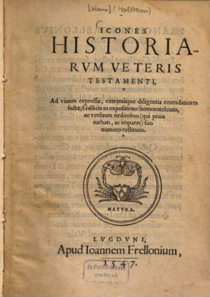 Icones Historiarum Veteris Testamenti