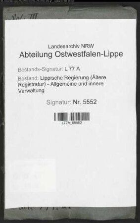 Verwaltung des Zuchthauses (Landesstrafanstalt) und Abnahme der Zuchthausrechnungen, Bd. 3