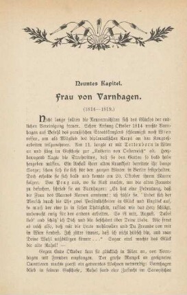 Neuntes Kapitel. Frau von Varnhagen