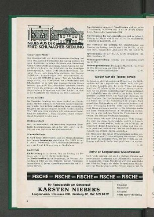 Sprechstunde unseres 1. Vorsitzenden