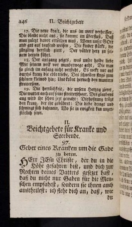 246-270, II. Beichtgebete für Kranke und Sterbende