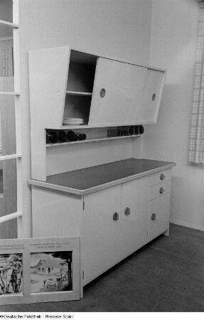 Messestand mit Küchenmöbel