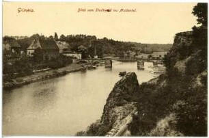 Grimma. Bl. v. Stadtwald ins Muldental