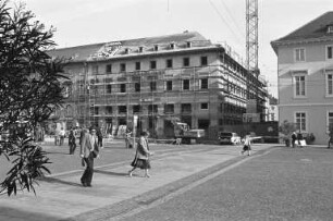 Auskernungsarbeiten im Innern der Dresdner Bank Zähringer Straße 41 am Marktplatz