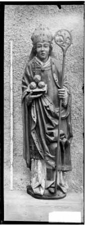 Heiligkreuztal Kloster Heiligkreuztal Klosterkirche Skulptur Heiliger Nepomuk
