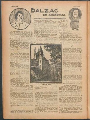 Balzac : En anécdotas