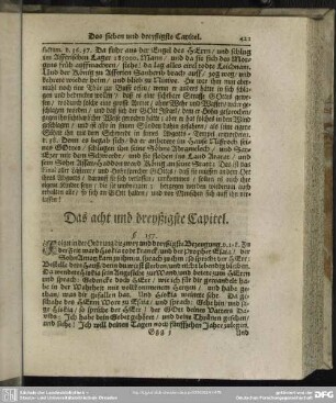 Das acht und dreyßigste Capitel