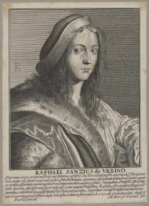 Bildnis des Raphael Sanzius de Vrbino