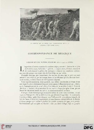 5. Pér. 2.1920: L' exposition des maîtres belges de 1830 à 1914 à Anvers : correspondance de Belgique