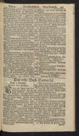 Das erste Buch Samuelis.