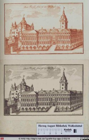 Das Fürstl. Schloß zu Wolfenbüttel