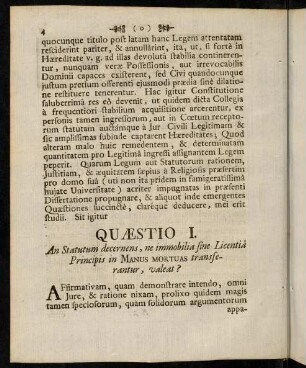 4-23, Quaestio I
