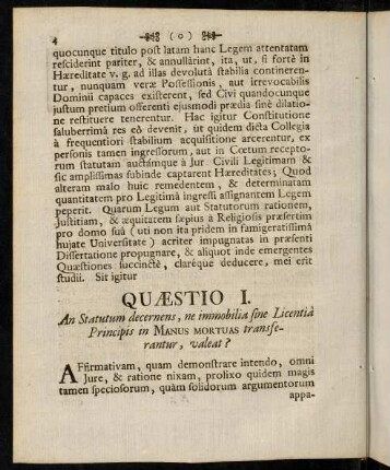 4-23, Quaestio I