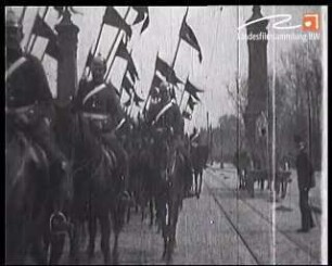 Dragoner auf der König-Karls-Brücke (1910)