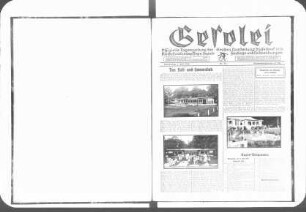 Gesolei - Offizielle Tageszeitung der Großen Ausstellung Düsseldorf 1926 für Gesundheitspflege, soziale Fürsorge und Leibesübungen
