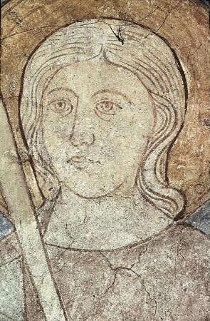 Christus als Weltenrichter umgeben von Heiligen und Stiftern