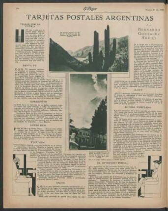 Tarjetas postales argentinas