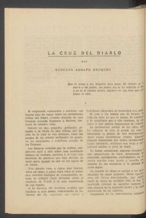 La cruz del diablo