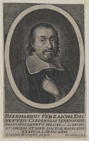 Bildnis des Bernhardus Verzascha