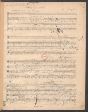 Quartette; vl (2), vla, vlc; a-Moll