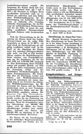 Helene hurwitz-Stranz: Novelle zum Reichversorgunggesetz [Kriegsbeschädigten- und Kriegshinterbliebenenfürsorge ]