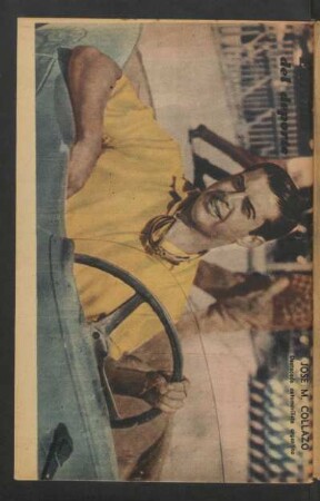 José M. Collazo, destacado automovilista argentino - [Fotografía] : Estrellas del deporte