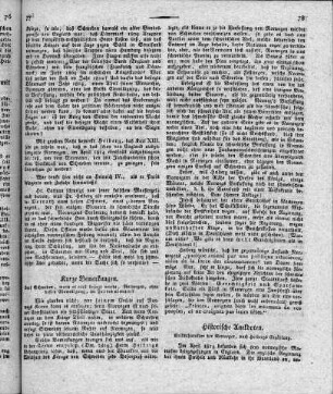 Historische Anekdoten. Volkscharakter der Norweger, nach Heibergs Erzählung.