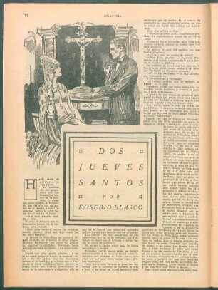 Dos jueves santos