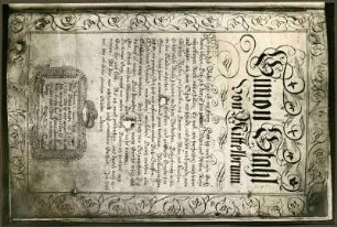 Oppensteiner Mühle: Siegel und Unterschrift des Müllers Johann Jakob Jung. 18.Jh. Staatsarchiv Speyer