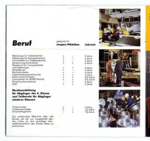 Prospekt: VEB Stahl- und Walzwerk Gröditz