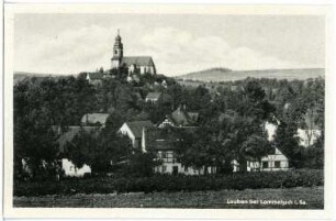 Leuben. Blick auf Leuben