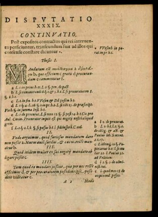 Disputatio XXXIX.