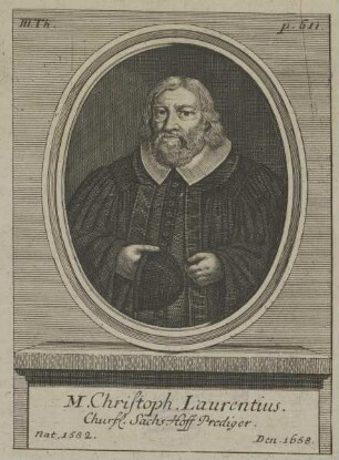 Bildnis des Christoph Laurentius