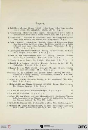 Bayern (Nr. 1-236)