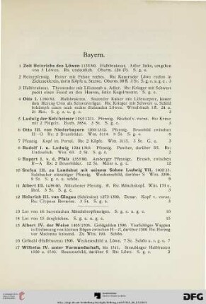Bayern (Nr. 1-236)