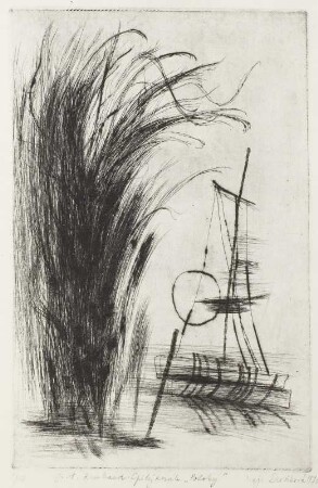 Illustration zu Arthur Rimbaud: Das trunkene Schiff