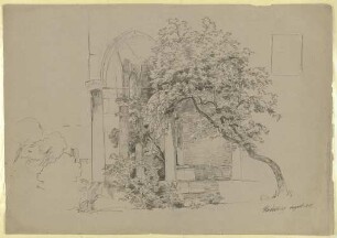 Spitzbogige Loggia in Heidelberg