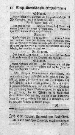 Unterricht zur Rechtschreibung der deutschen Sprache.