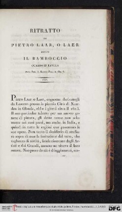 Ritratto Di Pietro Laar o Lear detto il Babboccio