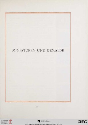 Miniaturen und Gemälde (Nr. 186-243)