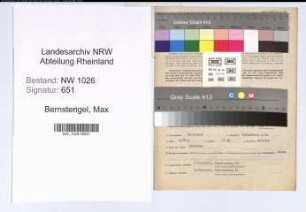 Entnazifizierung Max Bernstengel , geb. 30.09.1904 (Bauoberinspektor)
