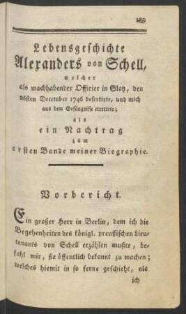 Lebensgeschichte Alexanders von Schell ... als Nachtrag zum ersten Band meiner Biographie.