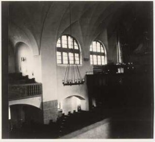 Johannesstift Berlin-Spandau Umbau Stiftskirche: Westseite vor dem Umbau