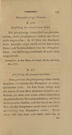 Phosphorige Säure.