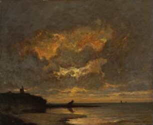 Abend an der Küste