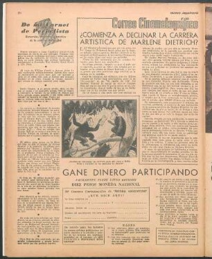 De mi carnet de periodista : Recuerdos, anécdotas y apuntes de la vida en Hollywood